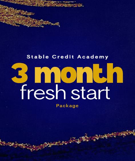 3 Month Fresh Start Package