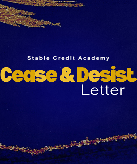 Cease & Desist Letter