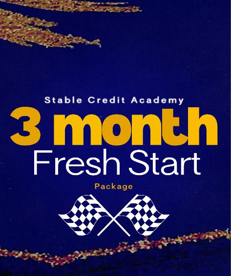 3 Month Fresh Start Package