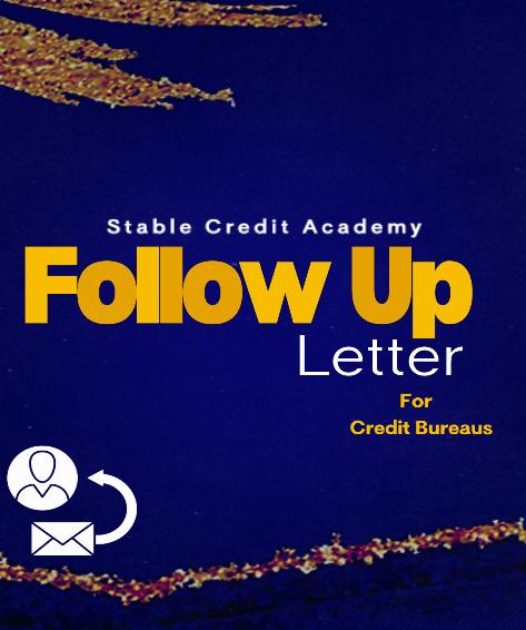 Follow Up Letter